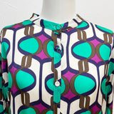 Souvenir (スーベニア) ハーフボタンブラウス