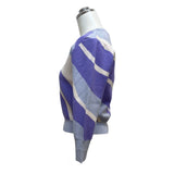 ViCOLO（ヴィコロ）ブルーグラデーションクロップドセーター