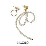 MICALLE MICALLE（ミカーレミカーレ）アシメントリーパールピアス - AVANTI&JOLIJOLI