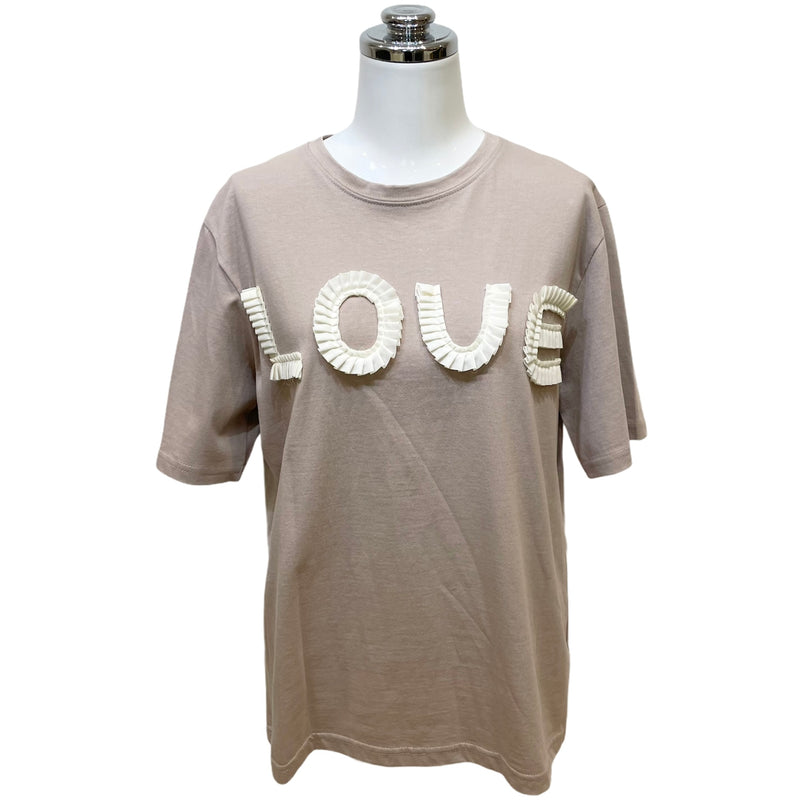 MICALLE MICALLE（ミカーレミカーレ）2カラー LOVE Tシャツ