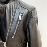 MICALLE MICALLE（ミカーレミカーレ）アシメントリーライダースジャケット