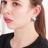 MICALLE MICALLE（ミカーレミカーレ）2カラー スクエアスタッズピアス - AVANTI&JOLIJOLI