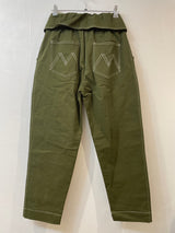 MICALLE MICALLE（ミカーレミカーレ）2カラー  ウエスト折り返しスティッチパンツ