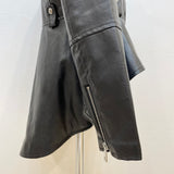 MICALLE MICALLE（ミカーレミカーレ）アシメントリーライダースジャケット