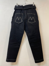 MICALLE MICALLE（ミカーレミカーレ）2カラー  ウエスト折り返しスティッチパンツ