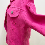 MICHELLE（ミケーレ）4カラー フラワー刺繍パンチングジャケット