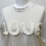 MICALLE MICALLE（ミカーレミカーレ）2カラー LOVE Tシャツ