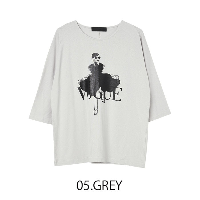 MICALLE MICALLE（ミカーレミカーレ）3カラー VOGUE long sleeve Tシャツ