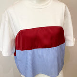 MICALLE MICALLE（ミカーレミカーレ）3カラー 異素材mixカットソー - AVANTI&JOLIJOLI