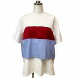 MICALLE MICALLE（ミカーレミカーレ）3カラー 異素材mixカットソー - AVANTI&JOLIJOLI