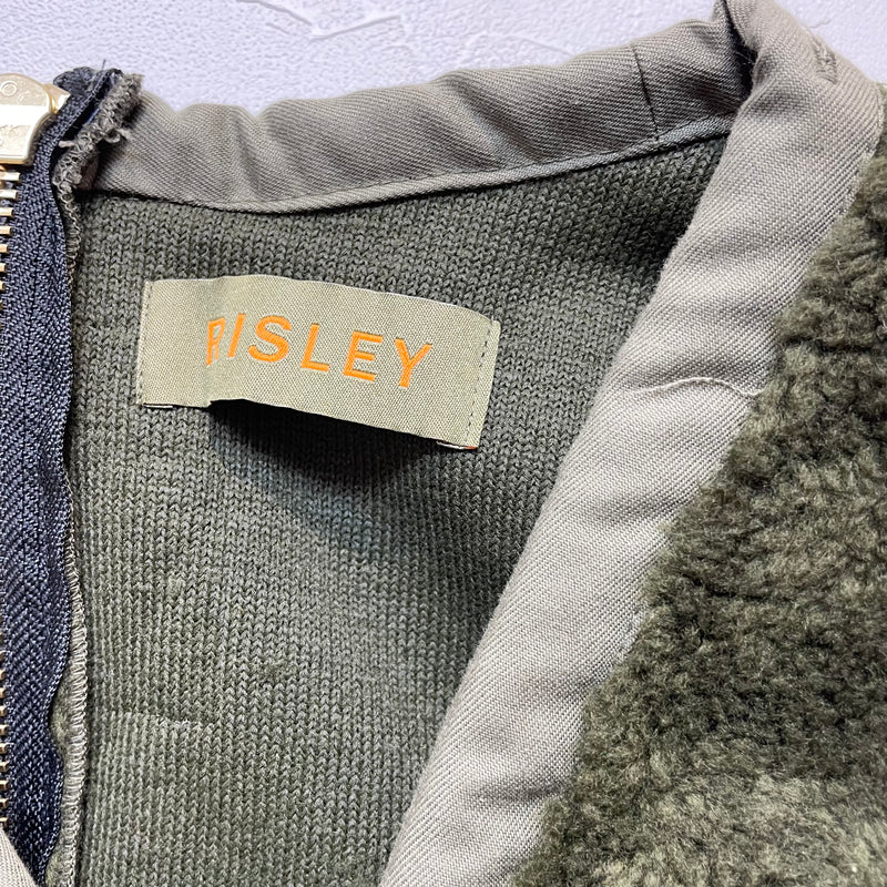 RISLEY（リズレー）2カラー MA-1×ボア異素材mixジャケット