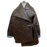 Souvenir (スーベニア) 2カラー キルティングラップ中綿コート