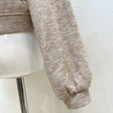 Imperial （インペリアル）3カラー soft fabric クロップドトレーナー