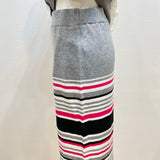 RISLEY（リズレー）2カラー マルチボーダースカート 【setup可能】