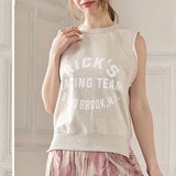 MICALLE MICALLE（ミカーレミカーレ）2カラー フロントロゴベスト - AVANTI&JOLIJOLI