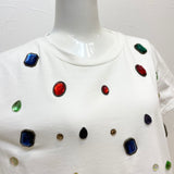 Souvenir (スーベニア) ビジューTシャツ