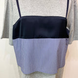 MICALLE MICALLE（ミカーレミカーレ）3カラー 異素材mixカットソー - AVANTI&JOLIJOLI