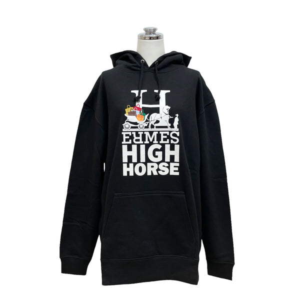 【在庫お問合せください】Account（アカウント） highhorse 刺繍 oversized hoodie オーバーサイズパーカー