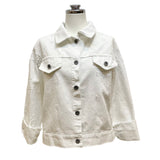 MICHELLE（ミケーレ）4カラー フラワー刺繍パンチングジャケット