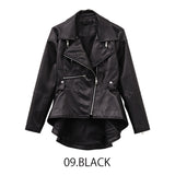 MICALLE MICALLE（ミカーレミカーレ）アシメントリーライダースジャケット