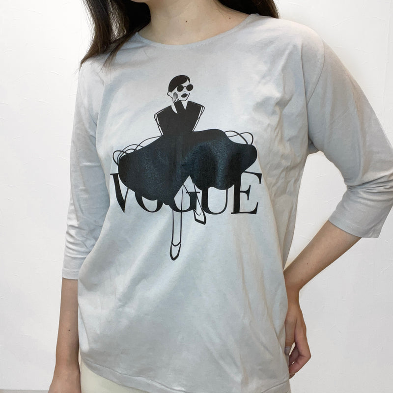 MICALLE MICALLE（ミカーレミカーレ）3カラー VOGUE long sleeve Tシャツ