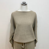 MICALLE MICALLE（ミカーレミカーレ）round neck knit setup