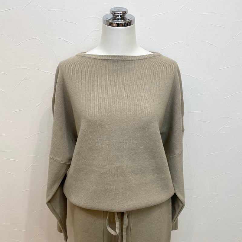 MICALLE MICALLE（ミカーレミカーレ）round neck knit setup