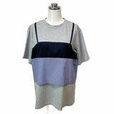 MICALLE MICALLE（ミカーレミカーレ）3カラー 異素材mixカットソー - AVANTI&JOLIJOLI